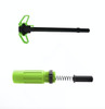 MCS AR-15 3.5" Short Buffer System - Ambi Charging Handle Combo - Cerakote Zombie Green 