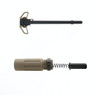 MCS AR-15 3.5" Short Buffer System - Ambi Charging Handle Combo - Cerakote FDE 