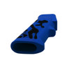 MCS AR-15/10 A2 Style Pistol Grip w/ Screw & Lock Washer Black and Blue Flame - CERAKOTE CAMO  MCS AR-15/10 A2 Style Pistol Grip w/ Screw & Lock Washer Black and Blue Flame - CERAKOTE CAMO