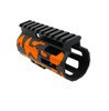 MCS AR-15 4" Parallelogram M-Lok Handguard - Made in USA Black and Orange - CERAKOTE CAMO 