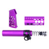 MCS AR-15 Micro Honeycomb Pistol Furniture Set - Anodized Purple 
