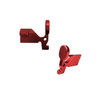 MCS AR-15 Bolt Catch Assembly Hard-Coat Anodized - Red 