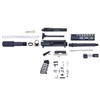 MCS AR-15 5.56 Cal Complete Ultralight Series Pistol Kit - Black 