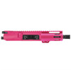 MCS AR-15 5.56 NATO 5'' PISTOL UPPER WITH 4'' HANDGUARD - SPIDER WEB - PINK 