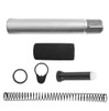 MCS AR-15 .223/5.56 Complete Pistol Buffer Tube Kit - Cerakote Glacier Silver 