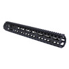 MCS AR-15 “Socom Series” 15″ Suppressor Compatible Handguard USA Made - Anodized Black 