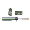 MCS AR-15 Micro Pistol Furniture Set With Milspec Buffer Tube USA Made - Anodized Green 