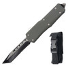 MCS 9″ OVERALL OTF KNIFE WITH SHEATH - 10-929TGYS 