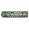 MCS AR-15 “Socom Series” 9″ Suppressor Compatible Handguard - Anodized Green 