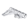 MCS Skeletonized 223/5.56/308 Stabilizing Fin for 6 Position Mil Spec Tubes, Silver Anodized Aluminum 