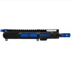 MCS AR-15 5.56 NATO MICRO 5'' PISTOL KIT - SIDE CUT BILLET UPPER WITH 4'' HANDGUARD - CERAKOTE GRADIENT BLUE FLAME 