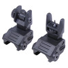 MCS AR-15 ‘PQS’ Polymer Quick Sights - Black 