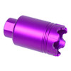 MCS AR-15 Micro ‘Trident’ Flash Can With Glass Breaker - Anodized Purple 