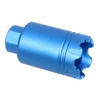 MCS AR-15 Micro ‘Trident’ Flash Can With Glass Breaker - Anodized Blue 