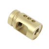 MCS AR-15 Micro Comp Steel Compensator - Gold 