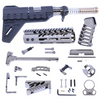 MCS AR-15 Ultimate Finishing Pistol Kit With Brace Black Chrome