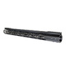 MCS AR-10 19" LR 308 DPMS LOW Super Light M-LOK Series Free Float Handguard with Partial Top Rail 