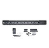 MCS AR-15 19'' Super Light M-LOK Series Free Float Handguard with Partial Top Rail 