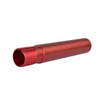 MCS AR-15 Pistol Buffer Tube - Anodized Aluminum - Red 