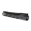 MCS AR-10 13" LR 308 DPMS LOW Super Light M-LOK Series Free Float Handguard with Partial Top Rail 