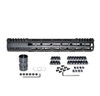 MCS AR-10 13" LR 308 DPMS LOW Super Light M-LOK Series Free Float Handguard with Partial Top Rail 
