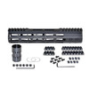 MCS AR-10 10" LR 308 DPMS LOW Super Light M-LOK Series Free Float Handguard with Partial Top Rail 