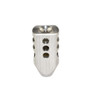 MCS AR-15 1/2x28 Competition Grade Muzzle Brake - Stainless Steel 
