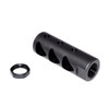 MCS AR-15 1/2x28 Muzzle Brake Steel with Black Phosphate Finish 
