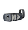MCS M1 Garand Tanker Style Muzzle Brake, Steel, Black Oxide Finish 