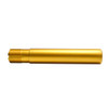 MCS AR-15 Pistol Buffer Tube 7.3" with hole for QR Sling Adapter - Gold Anodized 