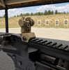 MCS TACTICAL POLYMER REAR FLIP-UP SIGHT - FDE