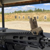 MCS TACTICAL POLYMER FRONT FLIP-UP SIGHT - FDE 