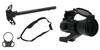 MCS 1X30 DUAL ILLUMINATED RED/GREEN DOT SIGHT COMBO WITH AMBI AR-15 CHARGING HANDLE + AR-15/M16 AMBI END PLATE + ONE POINT BUNGEE RIFLE SLING BLACK 