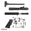 MCS AR-15 10MM CARBINE BUILD KIT - 8 OZ CARBINE BUFFER TUBE KIT + COMPLETE LOWER PARTS KIT + 10MM BOLT CARRIER GROUP & CHARGING HANDLE 