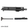 AR-9 5" INCH PISTOL UPPER 1:10 9MM FREEFLOAT M-LOK HANDGUARD
