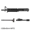 MCS AR-15 10.5" INCH 5.56 NATO LEFT HANDED PISTOL UPPER 1:8 DROP-IN QUAD-RAIL HANDGUARD 