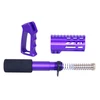 MCS AR-15 Micro Pistol Furniture Set - Anodized Royal Purple