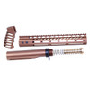 MCS AR-15 12″ Pistol Brace Build Kit With Mil-spec Buffer Tube - Anodized Bronze 