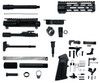 MCS AR-15 9 mm 7.5″ Pistol Upper Complete Build Kits Unassembled Black barrel Upper 