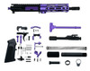 MCS AR-15 5.56 Nato 8.5″ Pistol Upper Complete Build Kits Assembled Black barrel Upper 