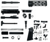 MCS AR-15 .223 Wylde 7.5″ Pistol Upper Complete Build Kits Unassembled Black barrel Upper 