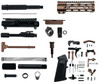 MCS AR-15 300 Blackout 7.5″ Pistol Upper Complete Build Kits Unassembled Black barrel Upper 