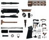 MCS AR-15 5.56 Nato 7.5″ Pistol Upper Complete Build Kits Unassembled Black barrel Upper 