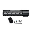 MCS Lightweight M-LOK Free Float Handguard for 308 High Profile Uppers, 10" 