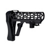 MCS Gen 3 Skeletonized 223/5.56/308 Buttstock for 6 Position Mil Spec Tubes, Black Anodized Aluminum With Pad 