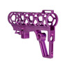 MCS Skeletonized 223/5.56/308 Stabilizing Fin for 6 Position Mil Spec Tubes, Purple Anodized Aluminum 