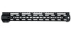 MCS 15″ Black AR-15 Free Float QD Keymod Handguard 