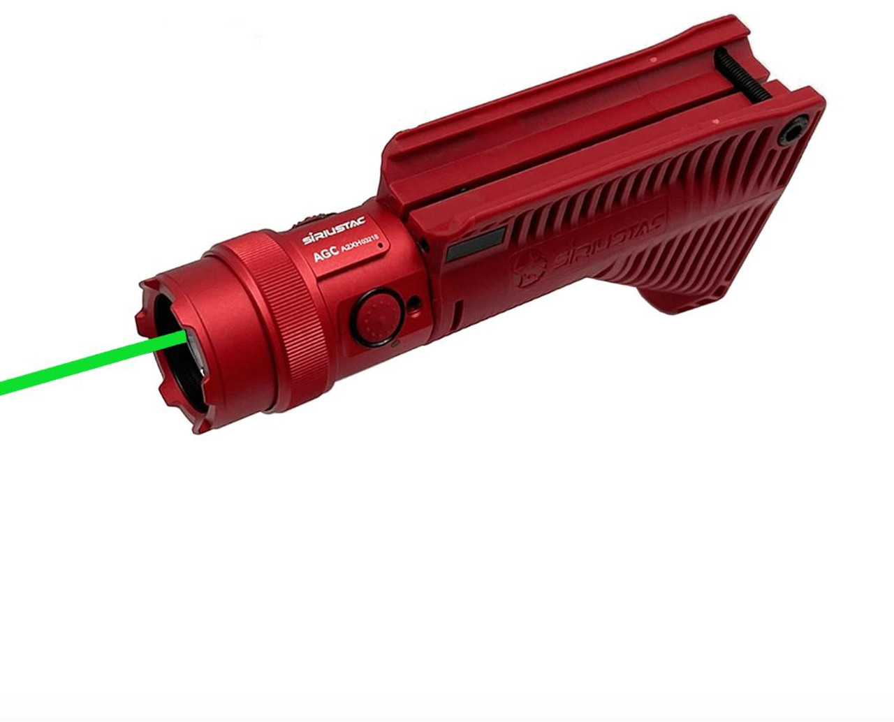 MCS Angle Grip Green Laser and Tactical Flashlight 