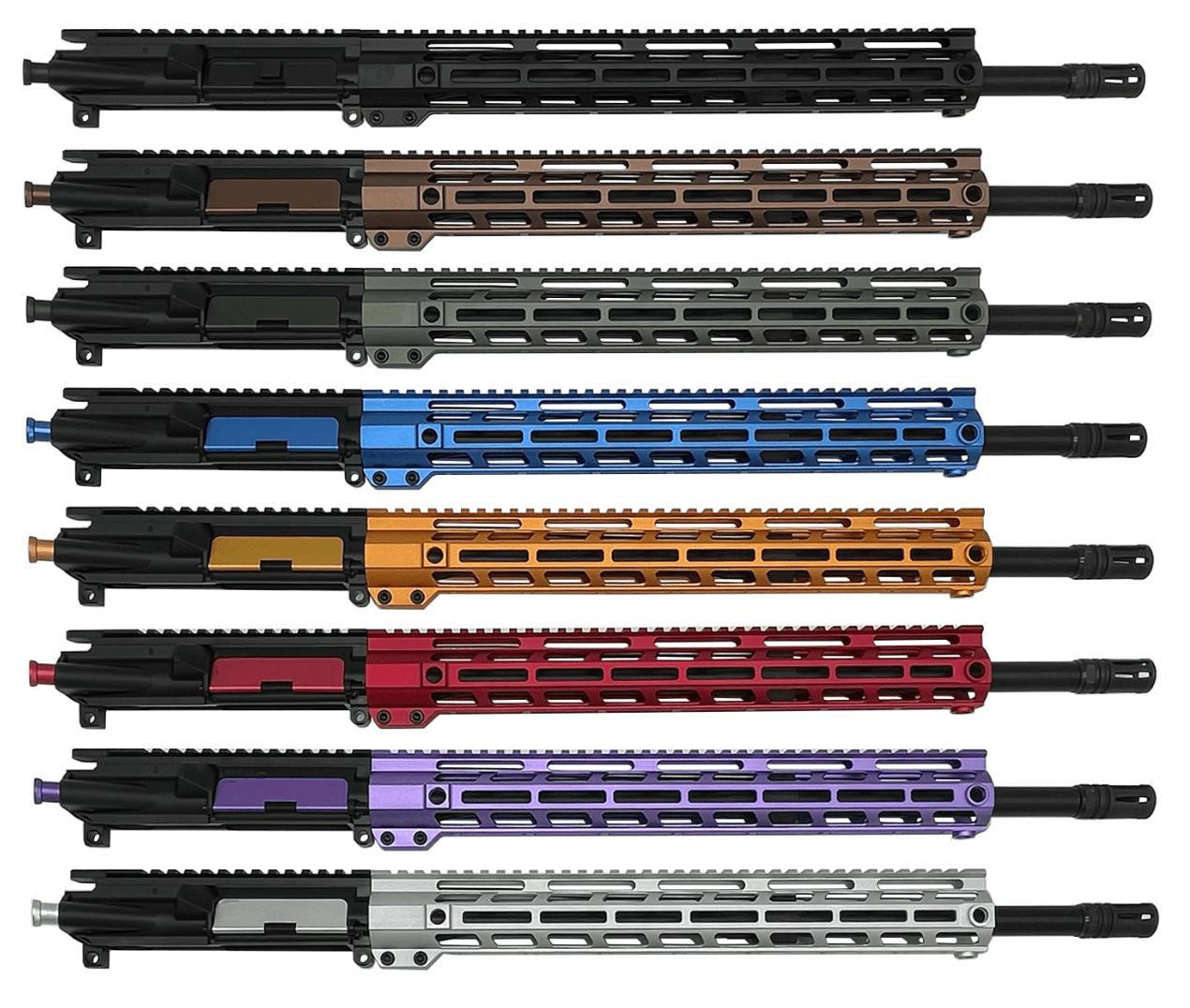 18″ AR-15 6.5 Grendel Rifle Upper, 1:8 Twist, 15″ Rail