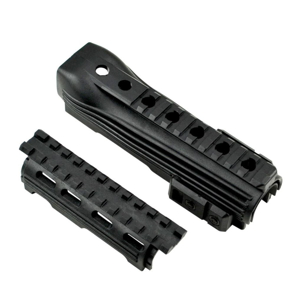 AK47/AK74 2 Piece Polymer OverMold Railed Handguard